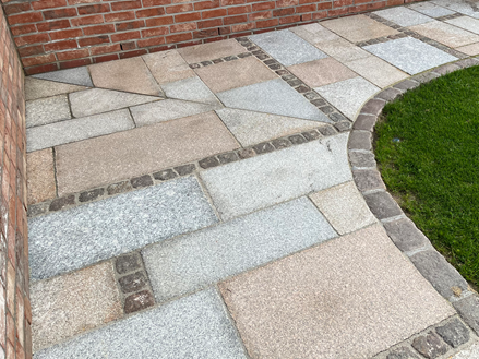 Chemin de jardin en granite Girona Antique