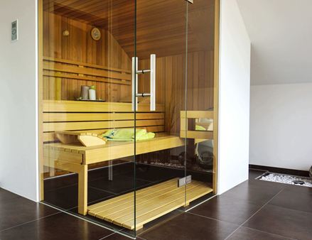 Pierre naturelle dans la salle de bain