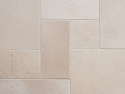Carreaux de calcaire Cleopatra Light Vue de face